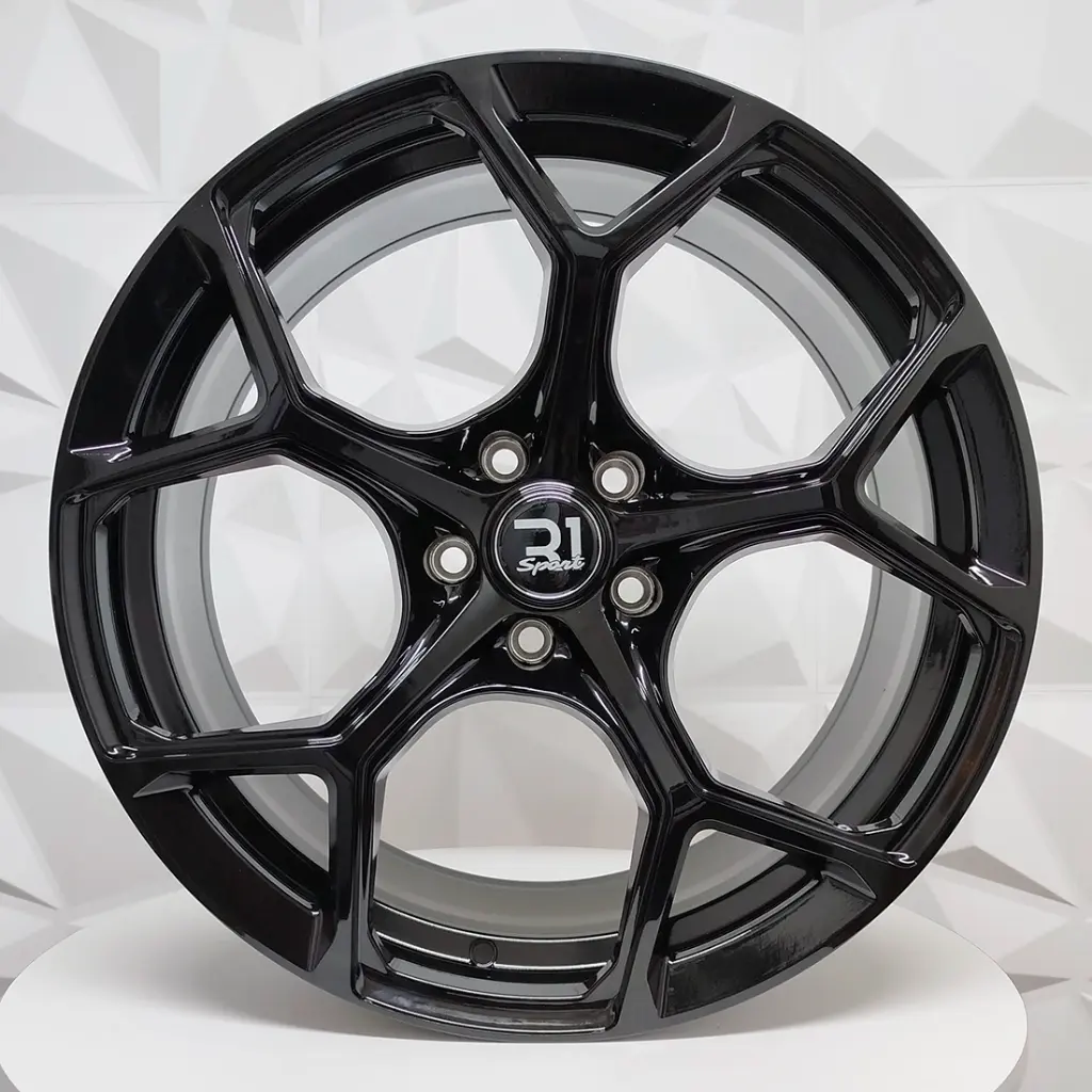 RIN 19X8.5 5-112 R1 SPORT AH2030 GLOSS BLACK ET40 CB66.5