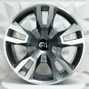 RIN 20X9 6-139.7 R1 SPORT QC5176 GUNMETAL MACHINE FACE ET24 CB78.1