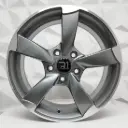RIN 20X9 5-112 R1 SPORT L357 GUNMETAL MACHINE LIP* ET35 CB73.1