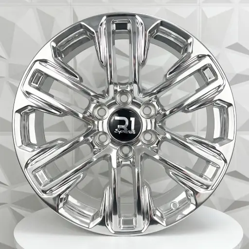 [229310] RIN 22X9 6-139.7 R1 SPORT FF7057 FULL POLISH ET28 CB78.1