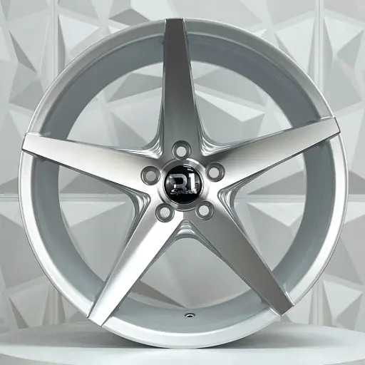 [172205] RIN 17X8.5 4-100 R1 SPORT SW459 SILVER MACHINE FACE ET26 CB73.1